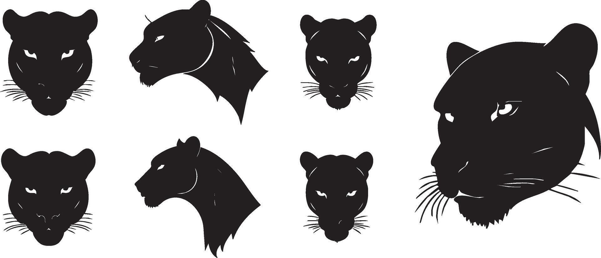 Panther Profile for Bold and Elegant Creatives vector