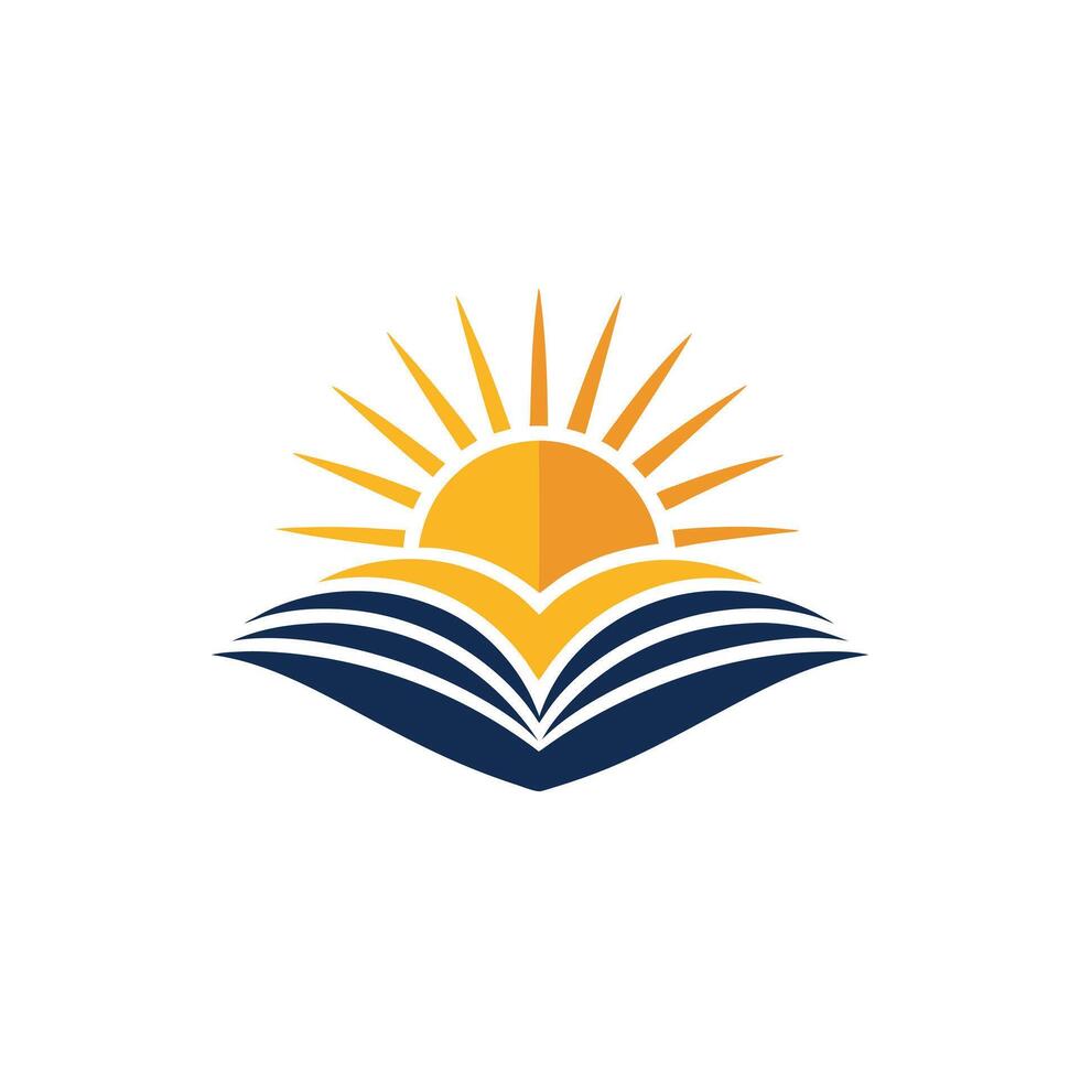 Modern Education and Knowledge Logo Design vector
