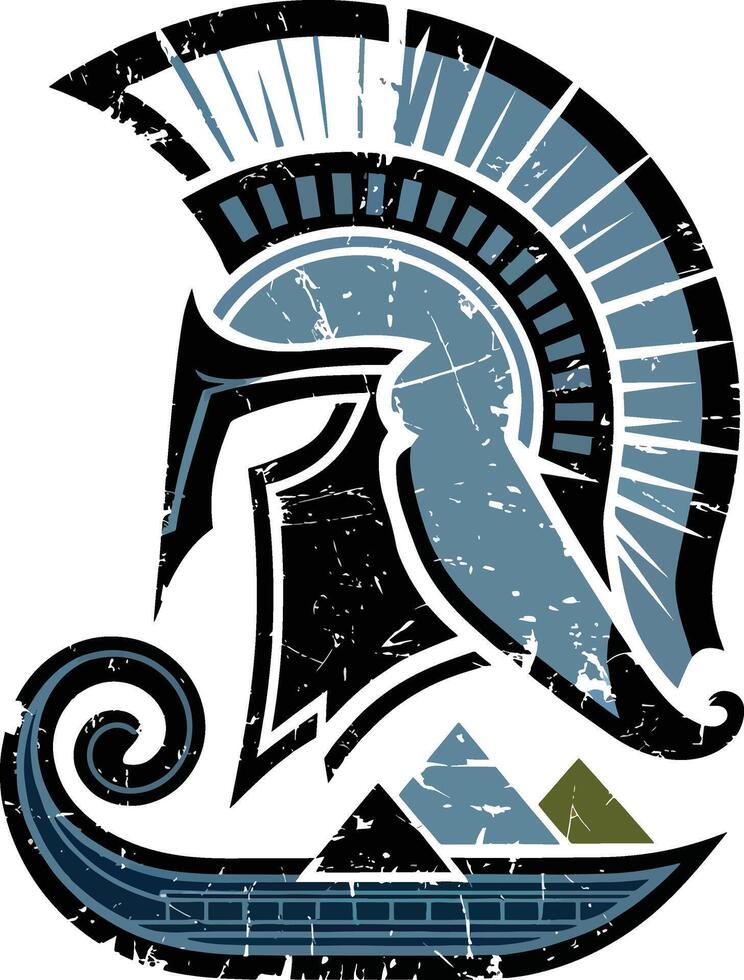 ancient egypt pyramid creative art design vector