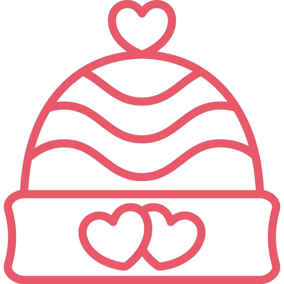 Hat Love Icon Element For Design vector