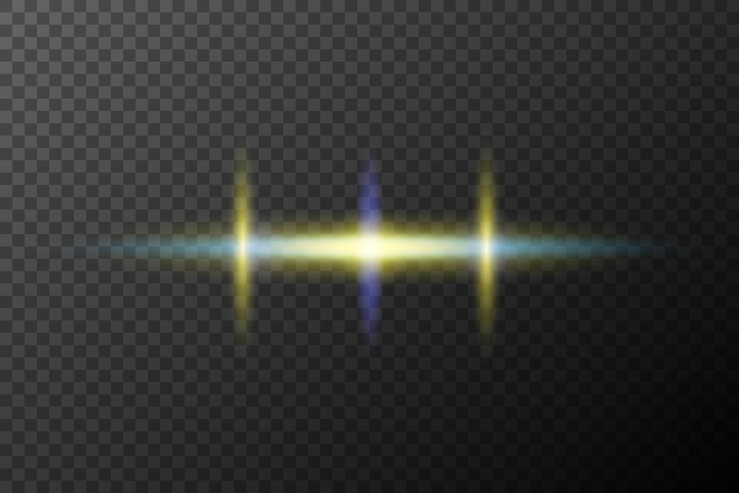 a glowing light on background vector