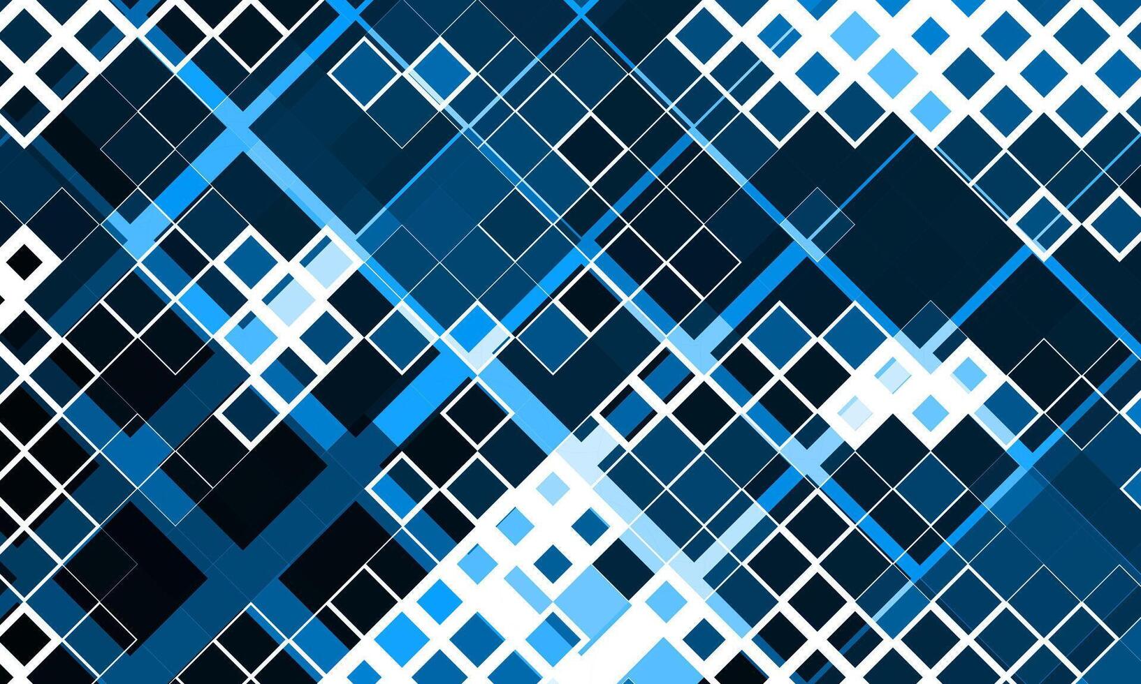 abstract background with squares. Abstract blue geometric squares pattern. shiny lines. vector