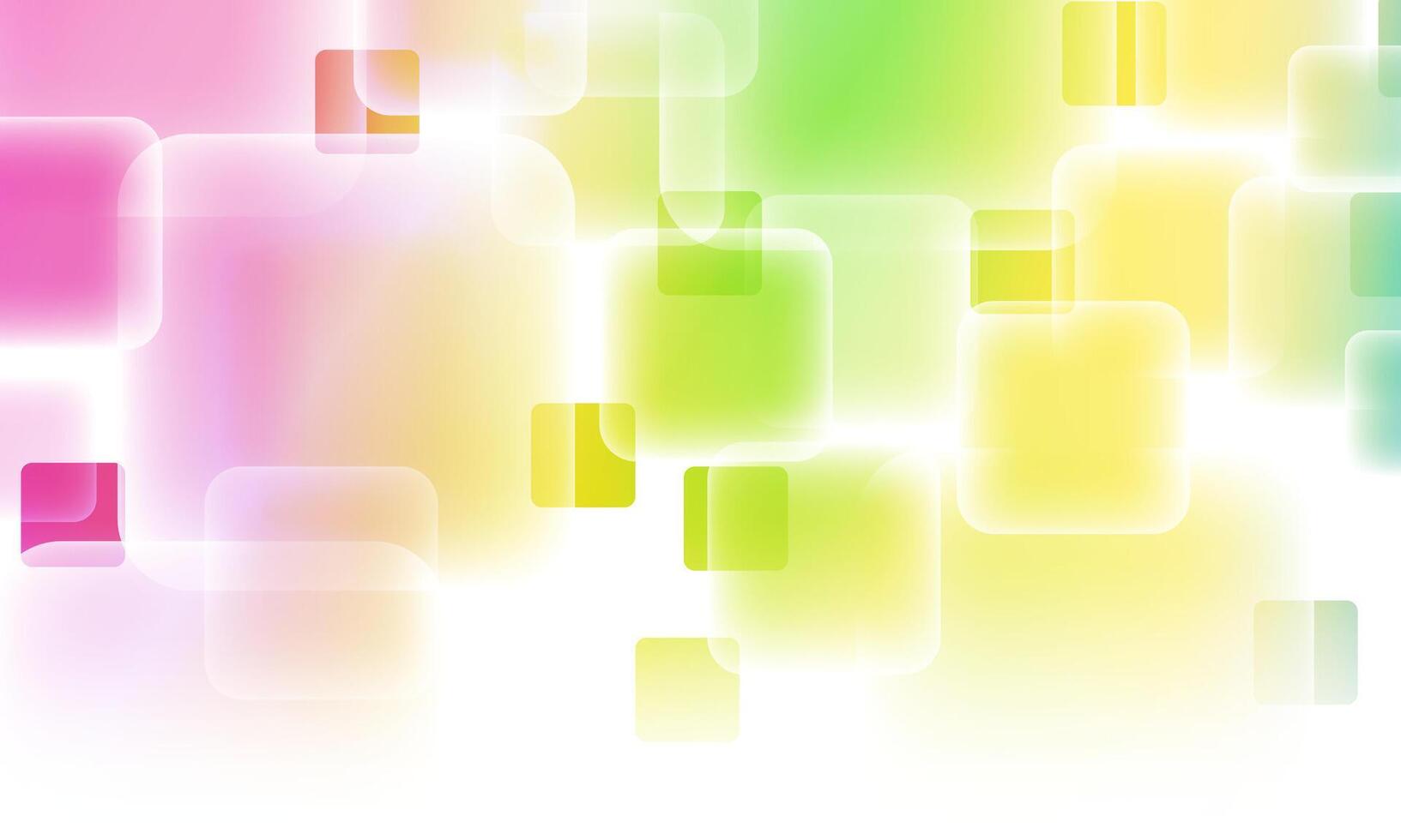 Geometric abstract pattern glass style. Abstract colorful square texture. smooth color. vector