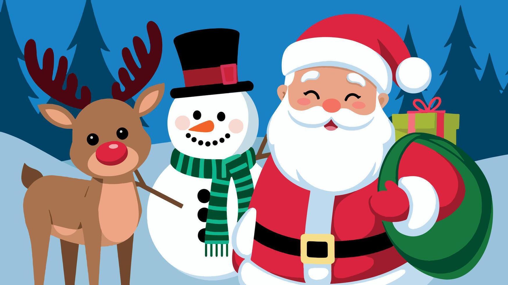 Cheerful extended family talking during Christmas dinner at home. vector