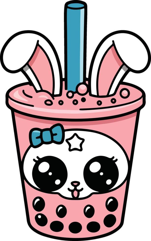 Chibi Fruit and Juice Artwork vector
