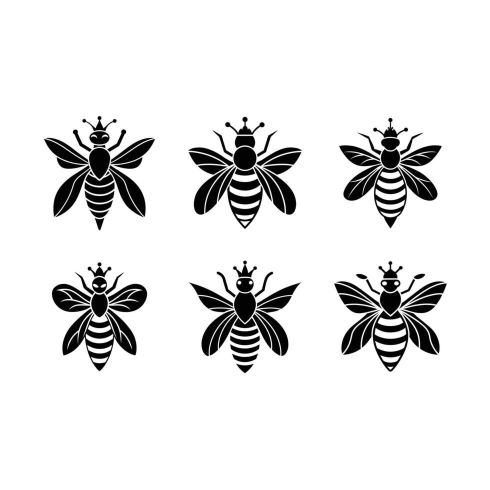 Queen Bee Icon - Graphic Design for Your Projects vector