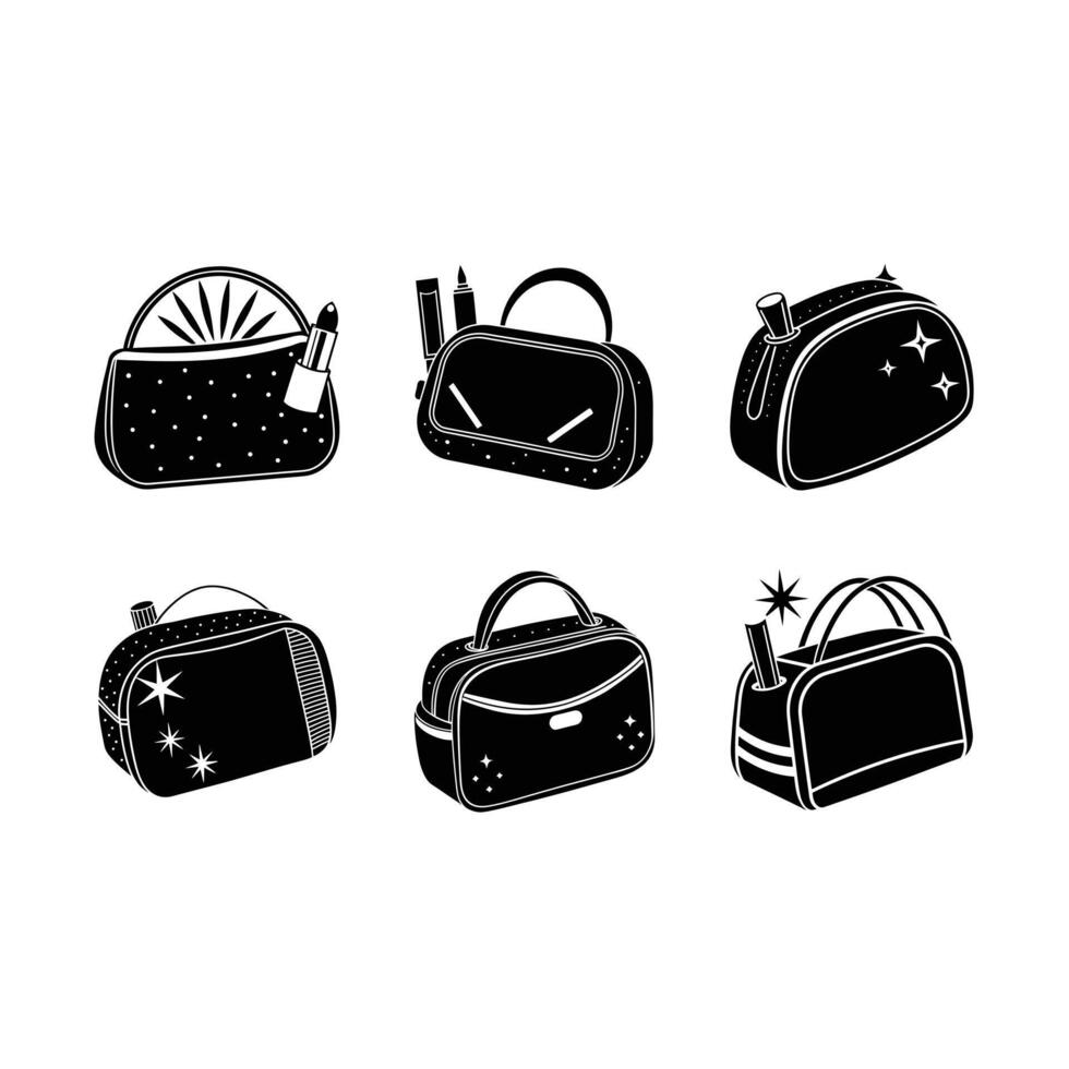 Makeup Bag Graphic Design File for Professional Use vector