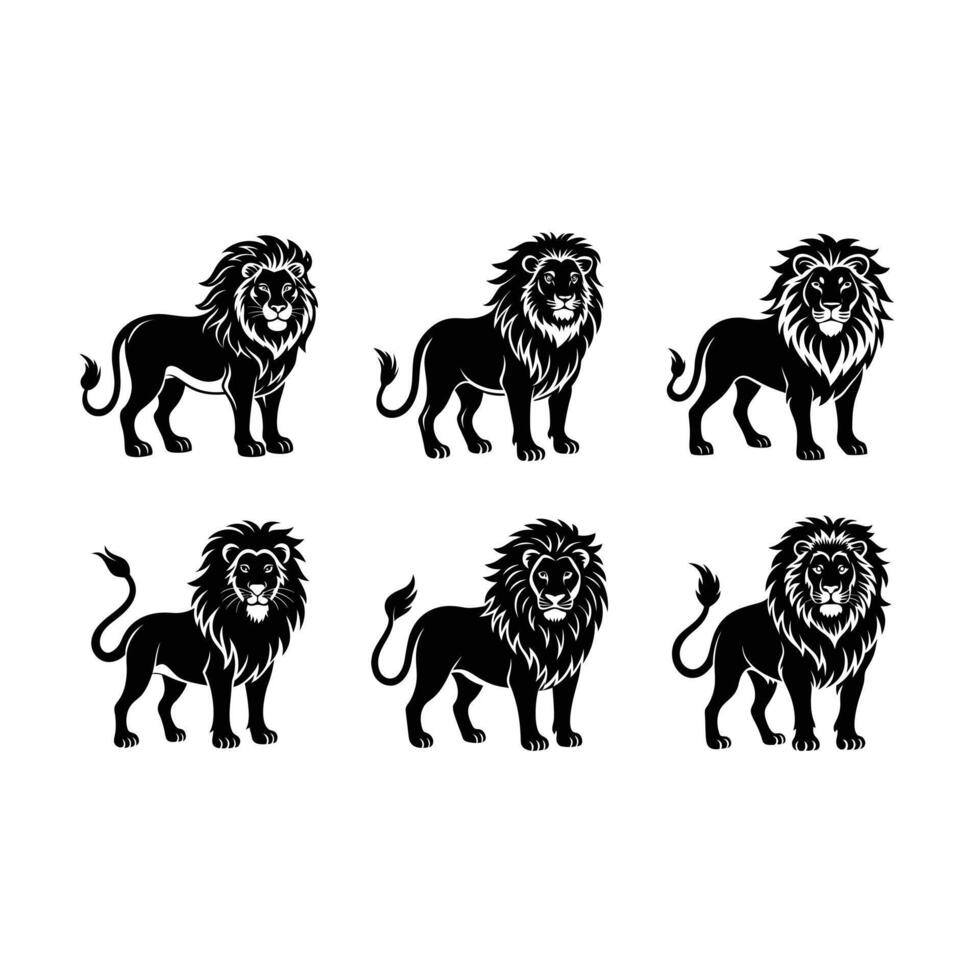 Premium Lion Graphic Design File for Commercial Use vector