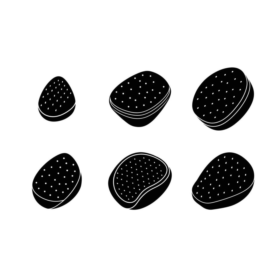 Makeup Sponge Graphic Design - High Quality Digital File for Beauty Designs vector