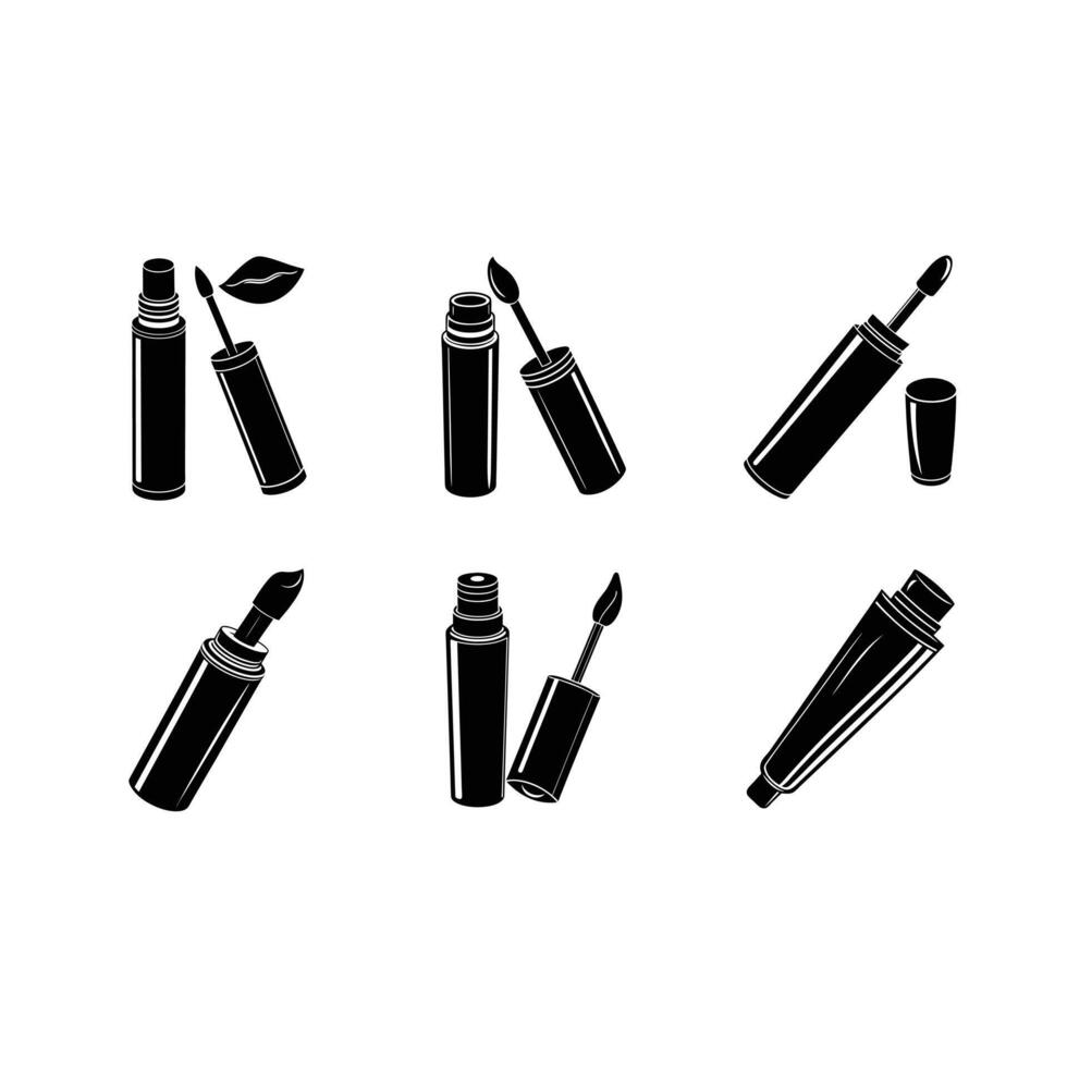 Lip Gloss Tube Graphic Design File vector