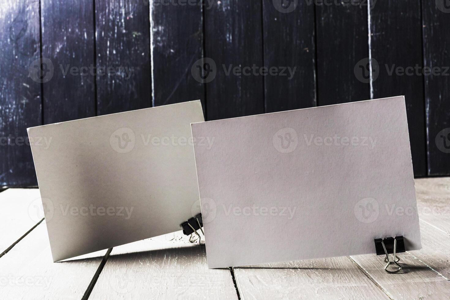 Business cards blank mockup photo