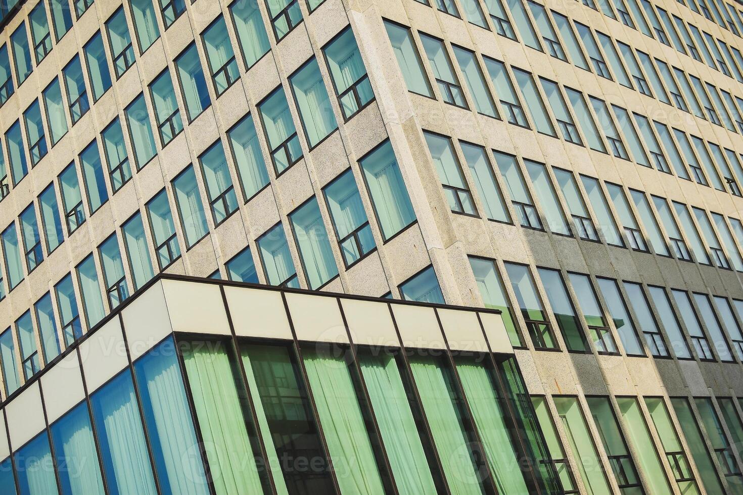 View of a modern building in Copenhagen. photo