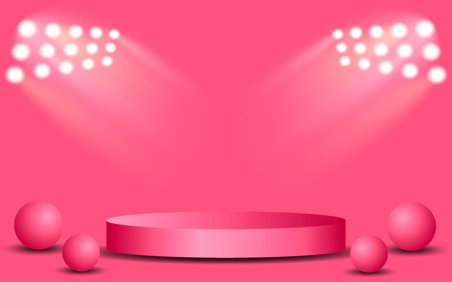 3d Background product for valentine's day vector