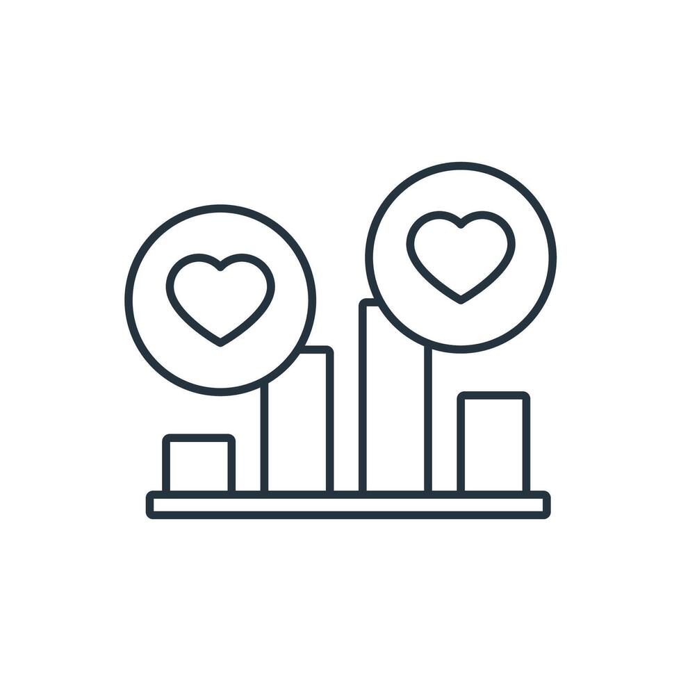 social measure icons symbol elements for infographic web vector