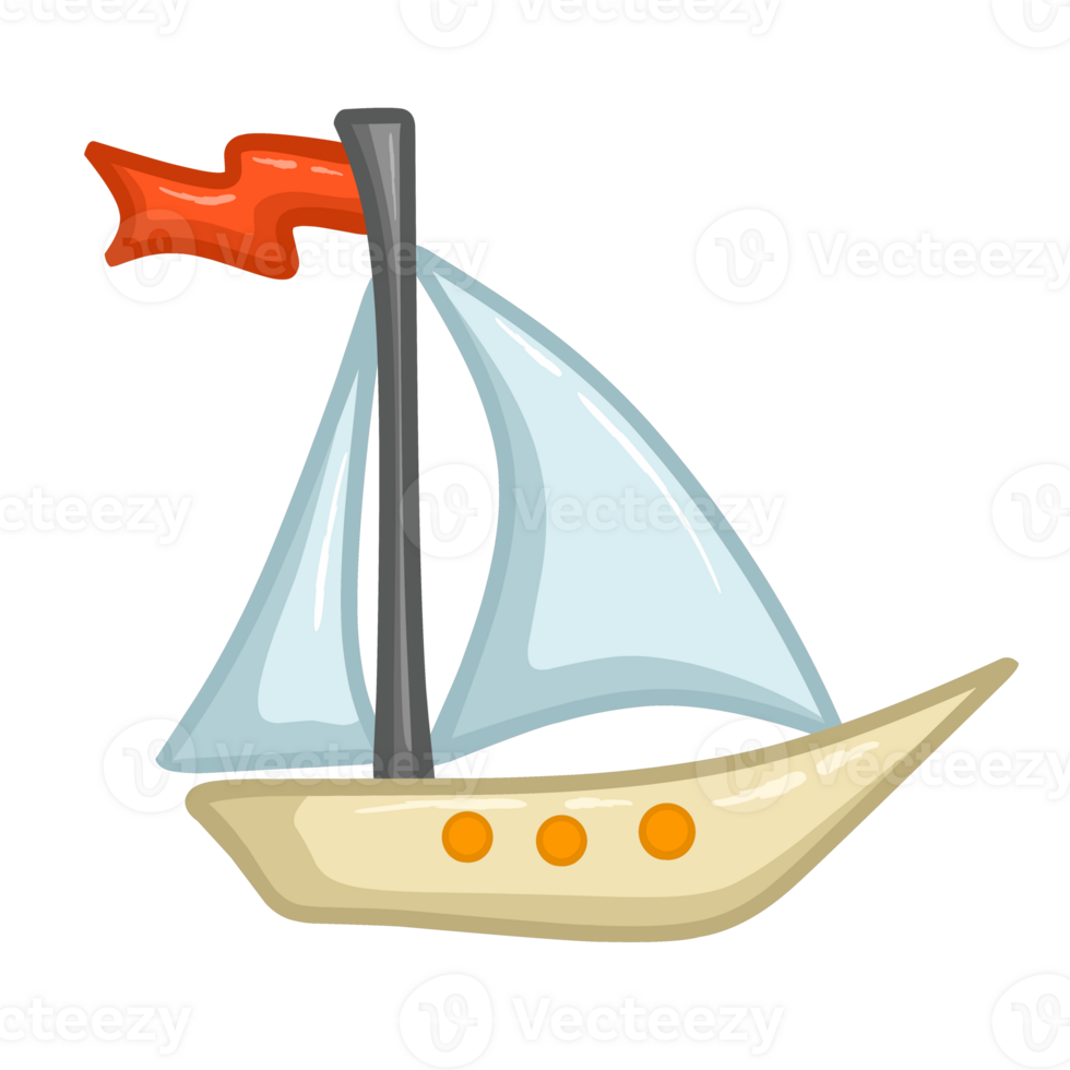 illustration of a ship isolated png