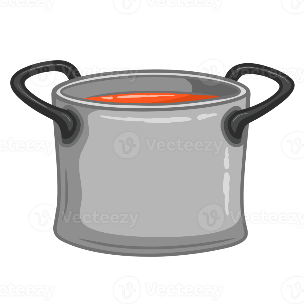 illustration of a pot pan png