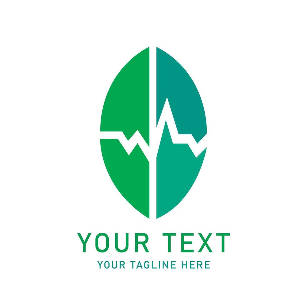 Leaf Energy Logo Design Concept Company vector