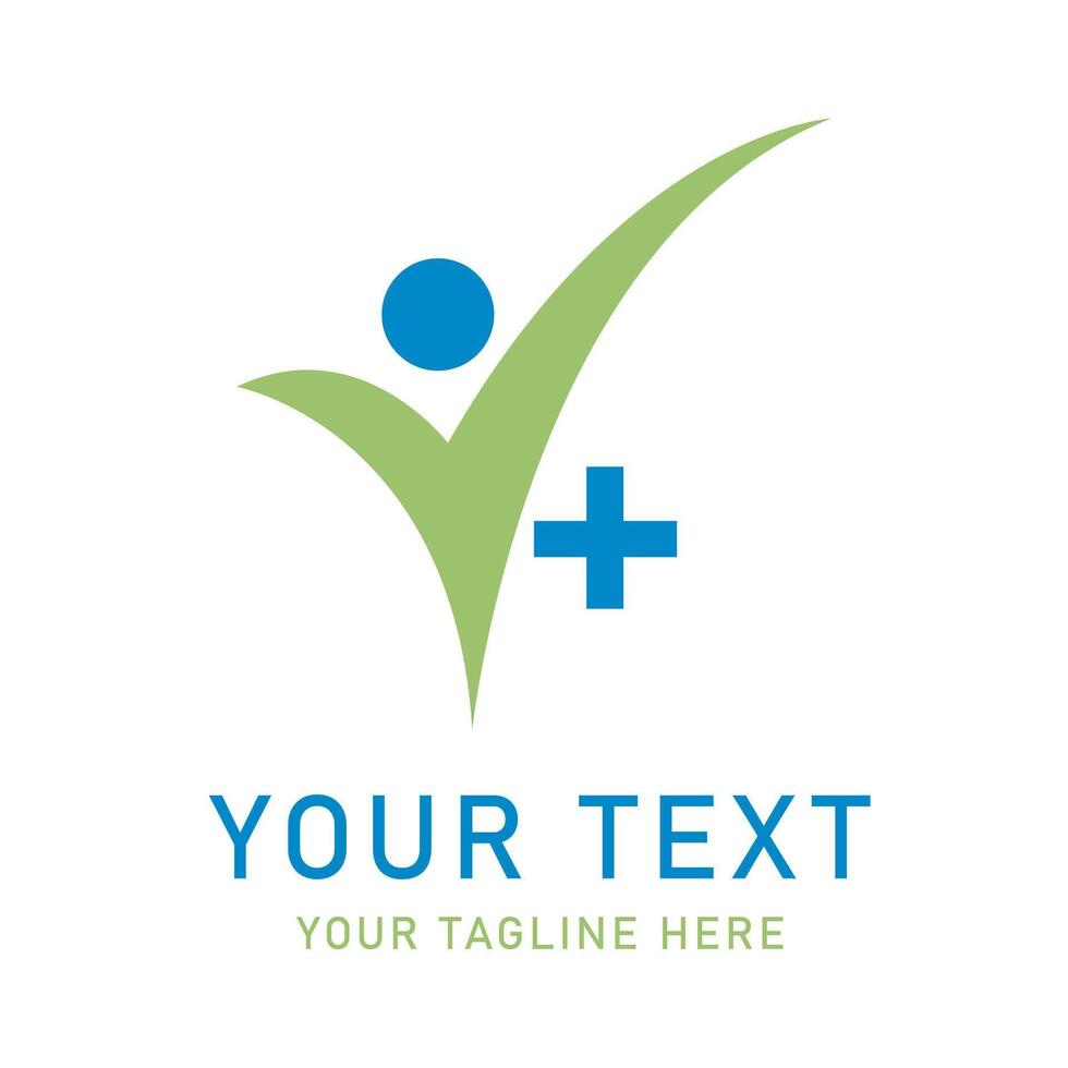 Minimal Healthcare Medical Logo Design for Practices vector