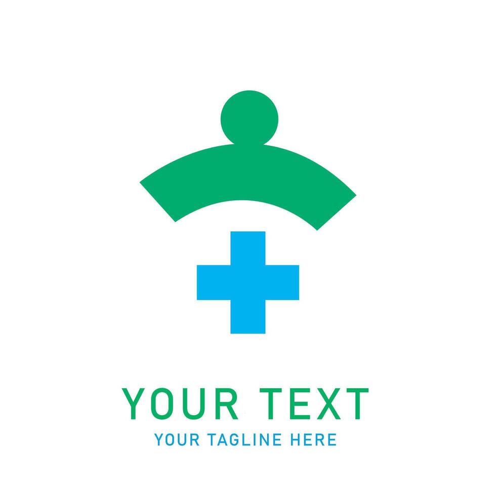 Simple Healthcare Medical Logo Design Template vector