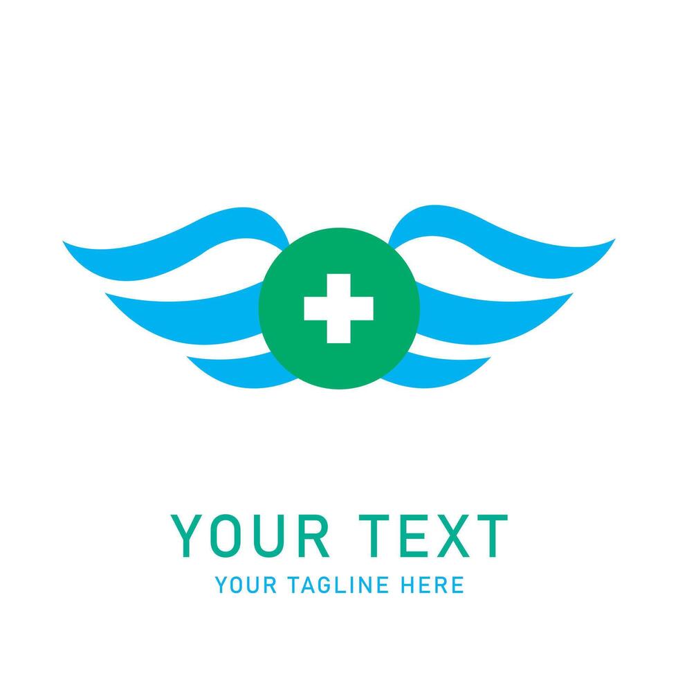 Custom Healthcare Medical Logo Design Template vector