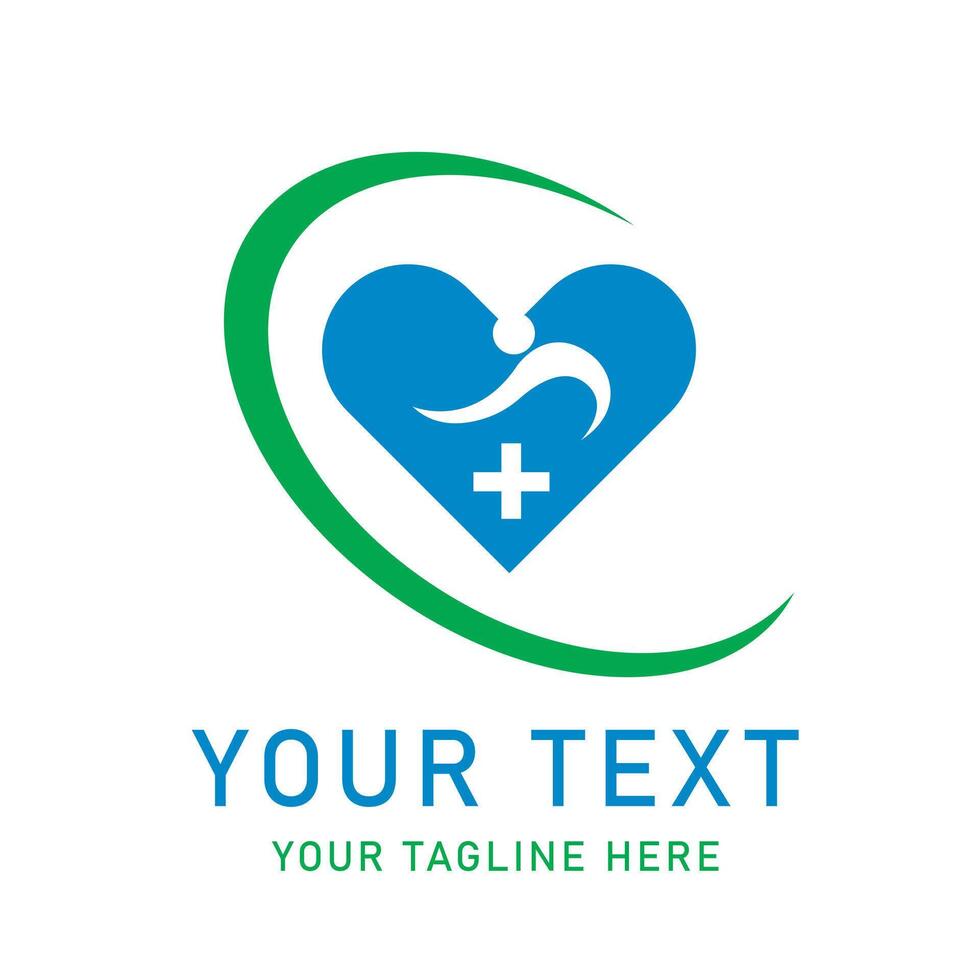 Healthcare Medical Logo Design Template for Clinics vector
