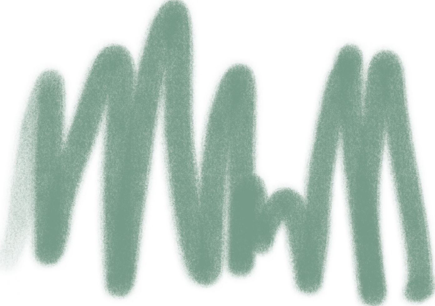 Playful Grass Chalk Doodle png