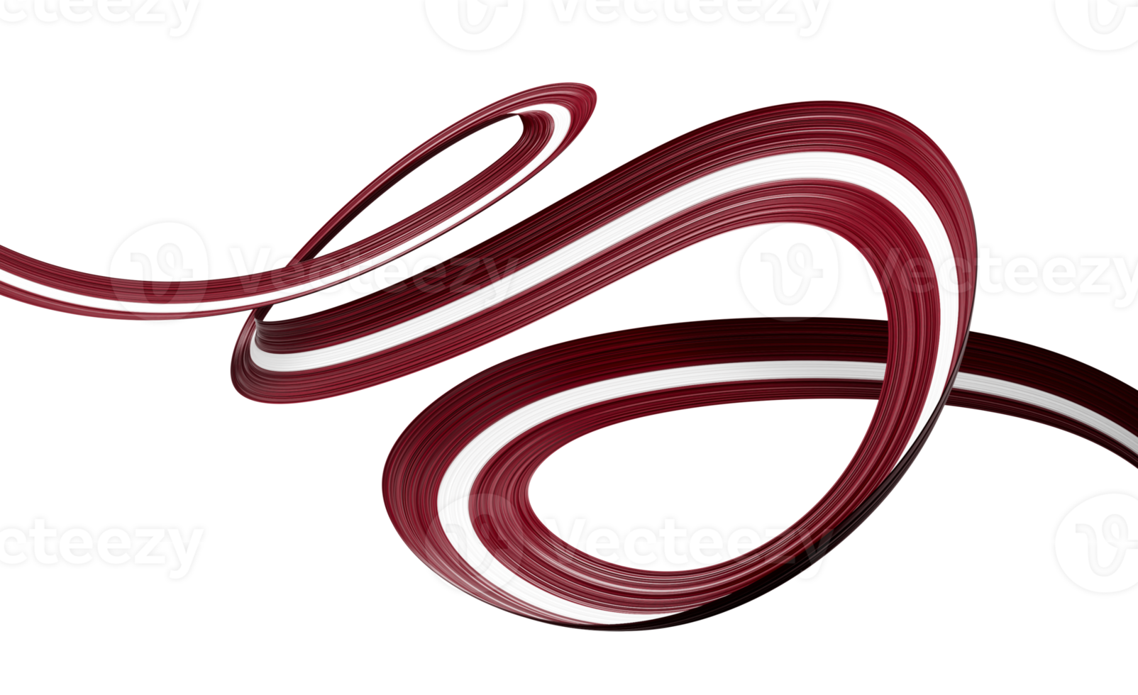 3d Flag Of Latvia 3d Shiny Waving Latvia Ribbon Flag 3d Illustration png