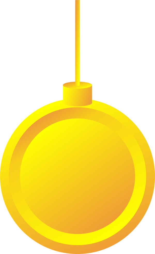 Yellow ball hanging png