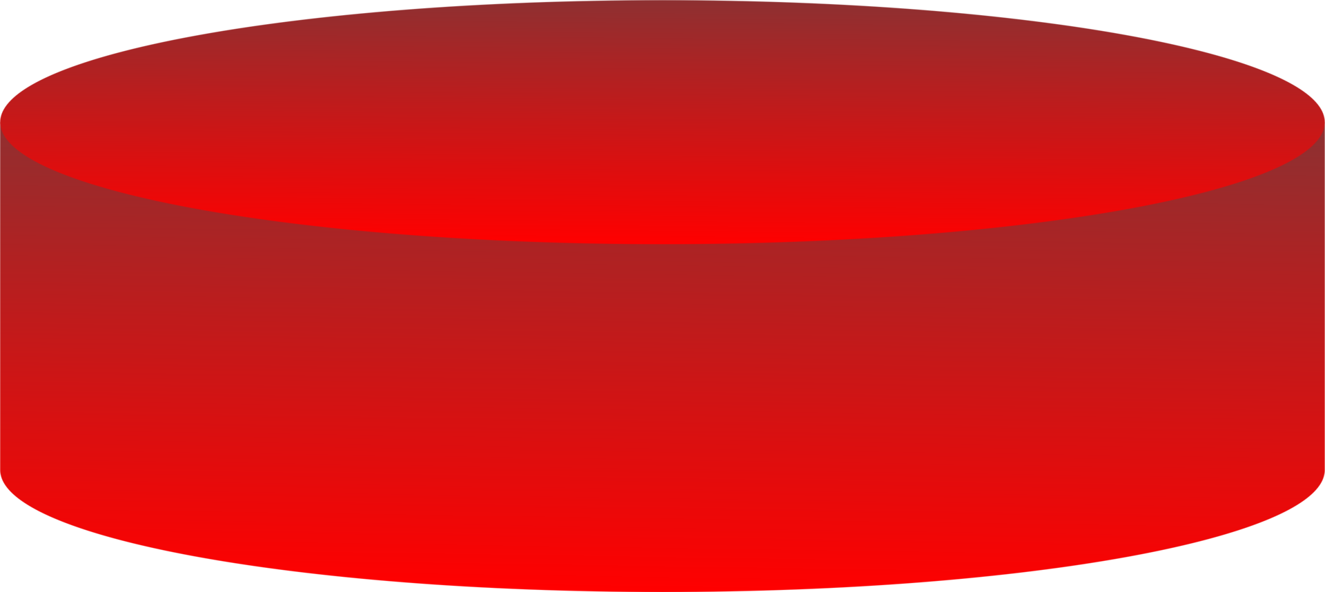 Red podium round shape png