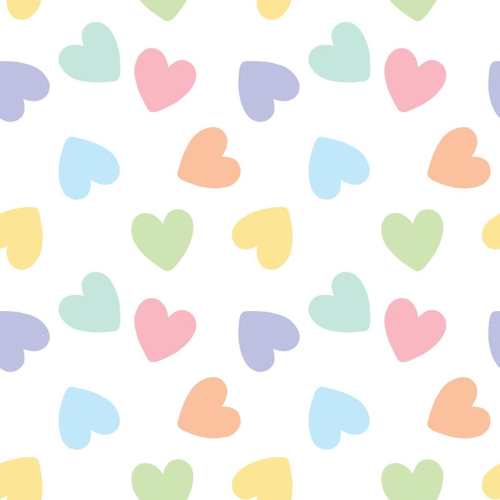 repeated seamless pattern design with aesthetic shapes vector