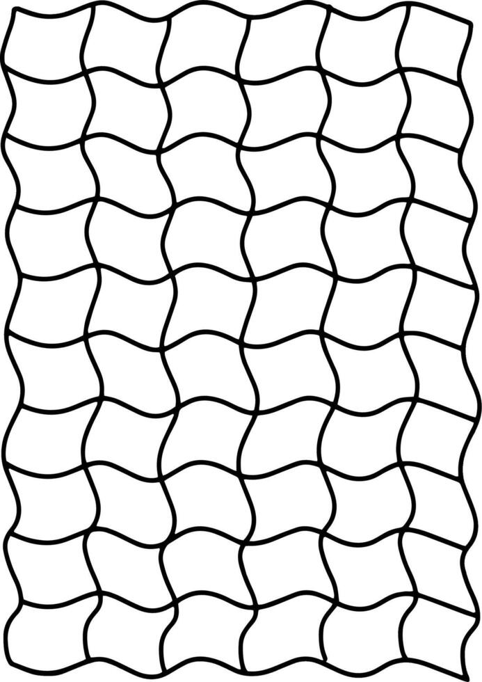 Grid Paper Doodle Set for Stationery and Design Creations vector