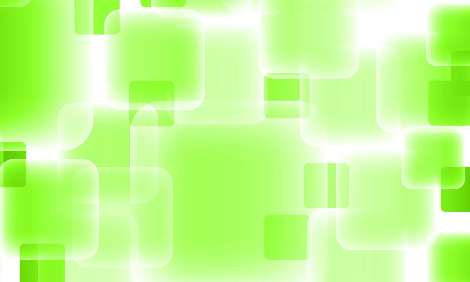 Geometric abstract pattern glass style. Abstract green square texture. soft color. vector
