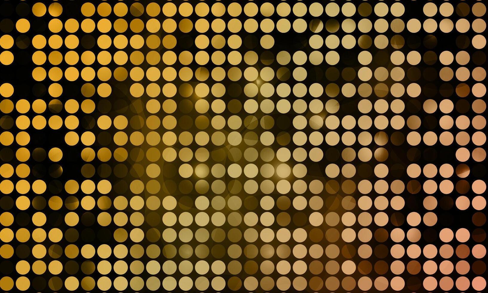 Abstract brown LED panel lights background. Beautiful sparks shine special light. Radiant lights grid. soft light. vector