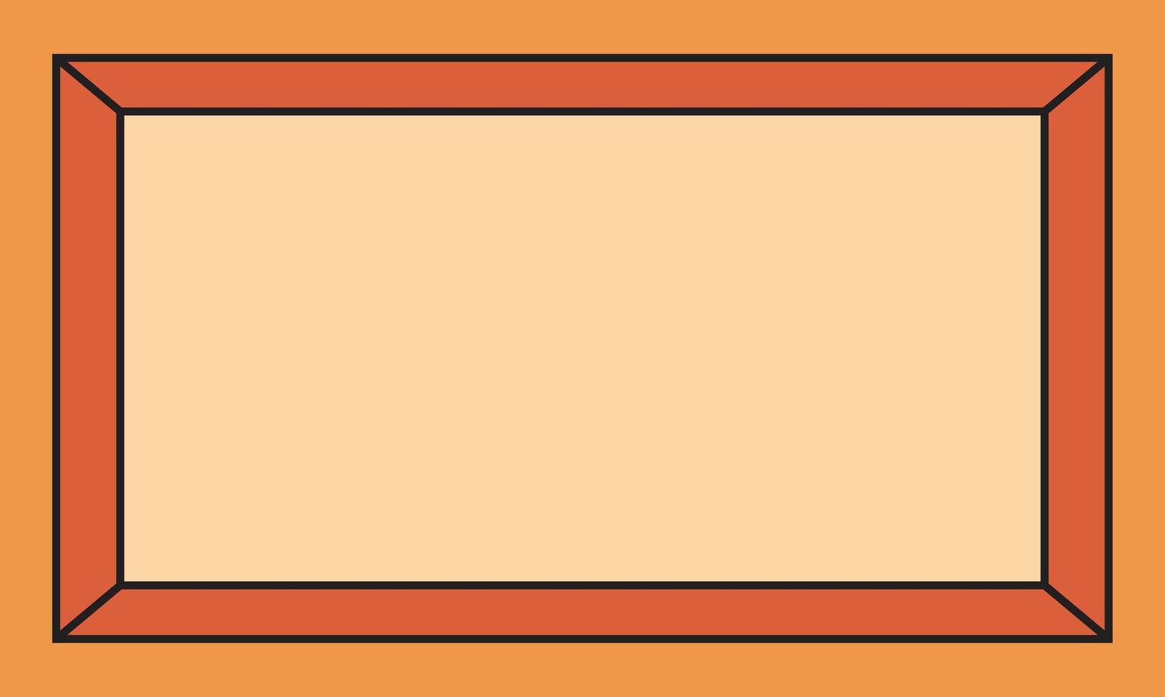 Background cardboard frame deep unique design vector