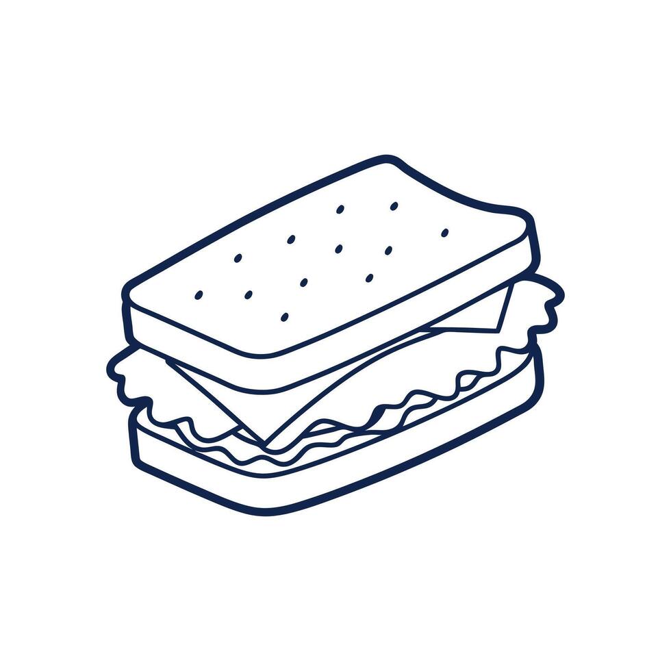 The Beauty of Sandwich Layers vector