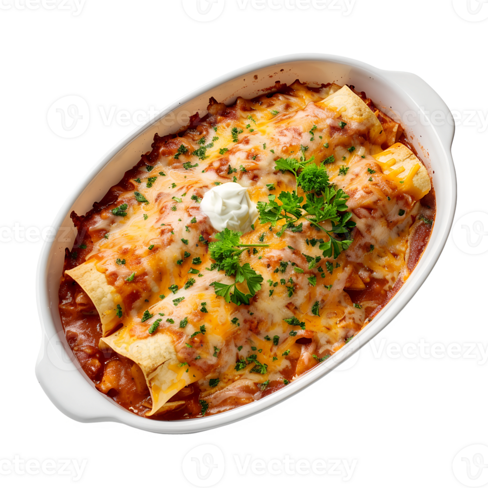Delicious Enchiladas Isolated for Food Clipart and Graphics png