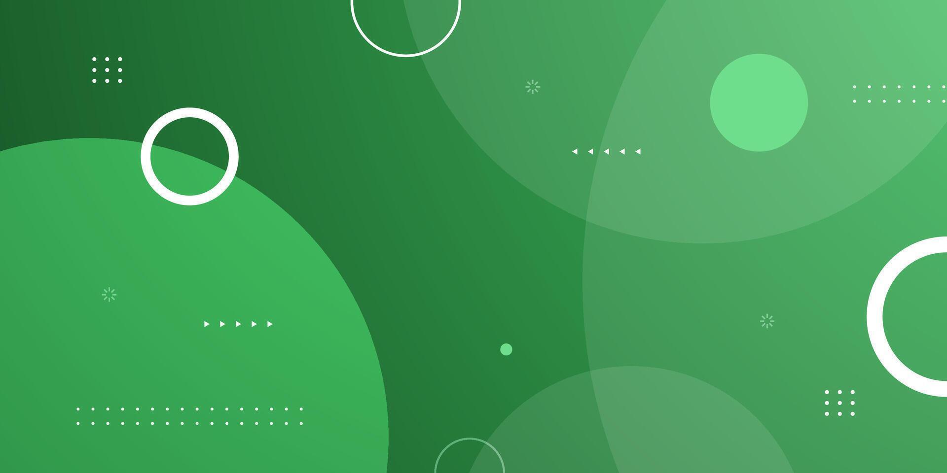 Abstract green pattern background. Circle gradient pattern composition. Creative design for poster, web, landing, page, cover, ad and others. vector