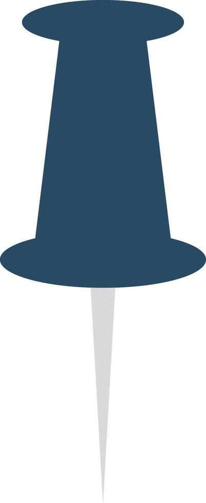 Thumbtack Pin. Office Stuffs. vector