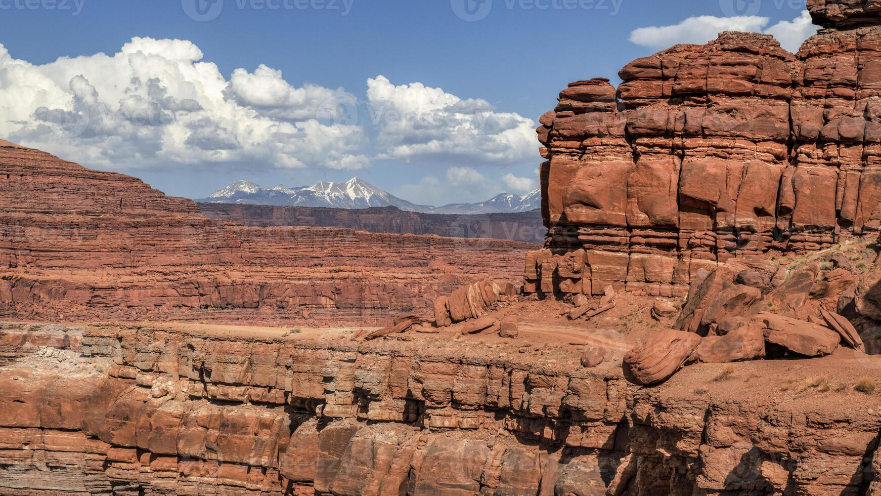Chicken Corner road near Moab, Utah photo