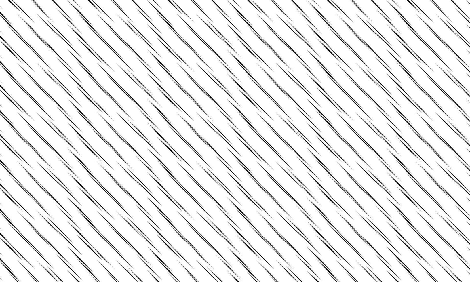 Simple line art, diagonal lines of thin black strokes on a white background vector