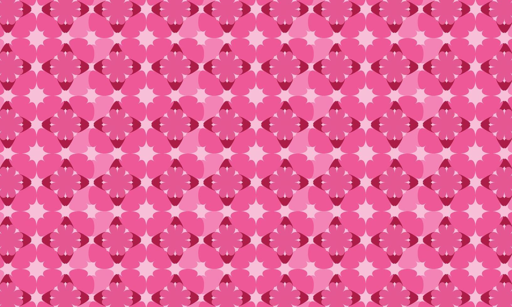 Pink patterned background vector