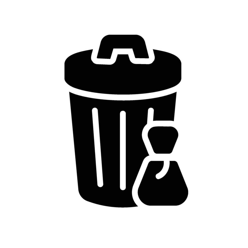 food stand Glyph Icon White Background vector