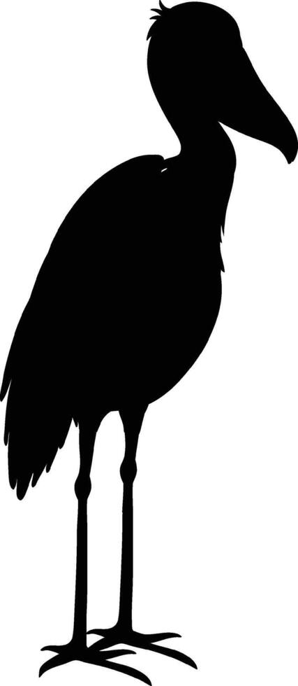 Shoebill Stork Icon for Birds, Wildlife, and Nature vector