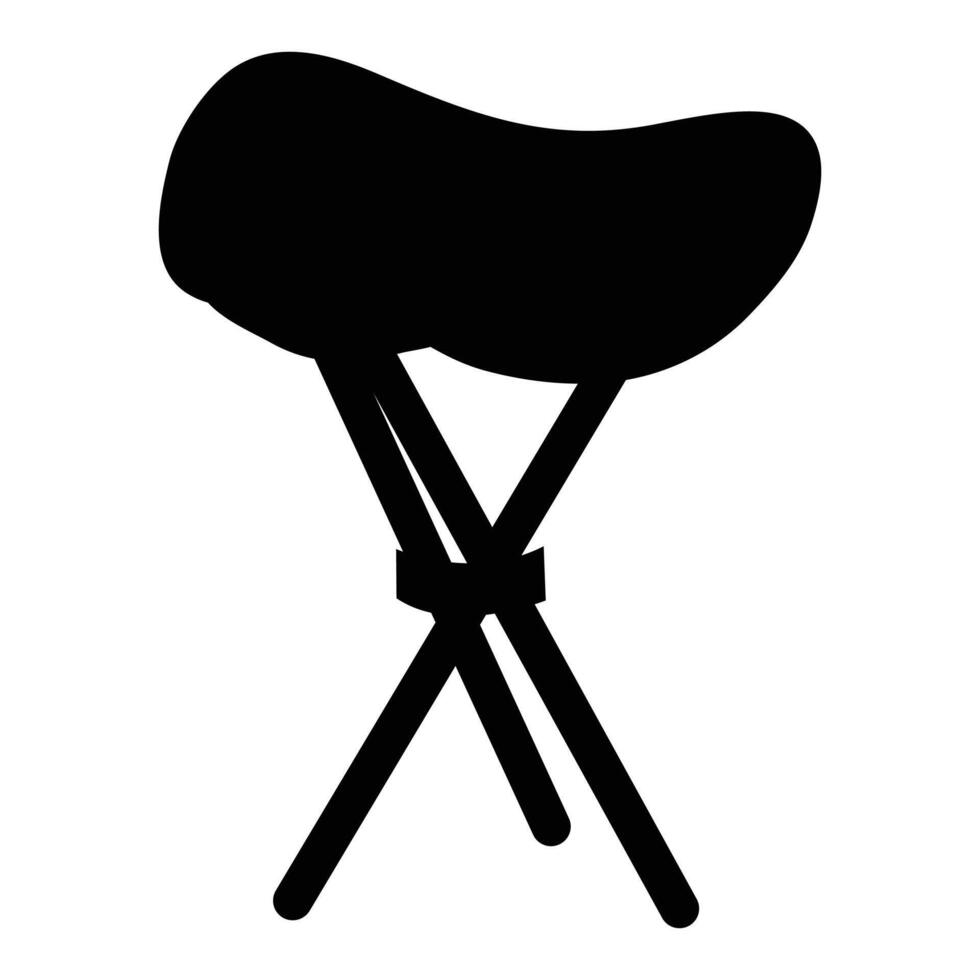 Chair Icon for Furniture, Interior Design, and Comfort vector