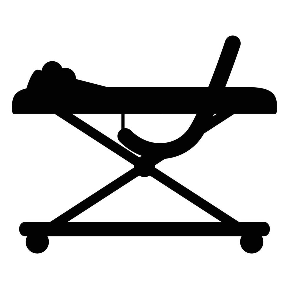 Baby Car Seat Icon for Safety, Parenting, and Travel vector
