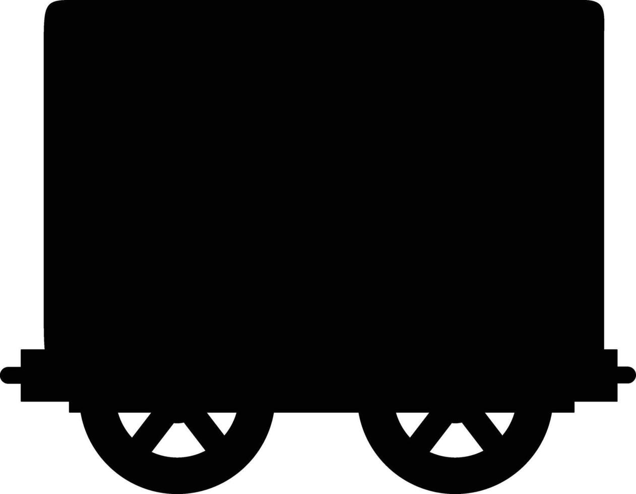 Car Trailer Icon for Transportation, Vehicles, and Travel vector