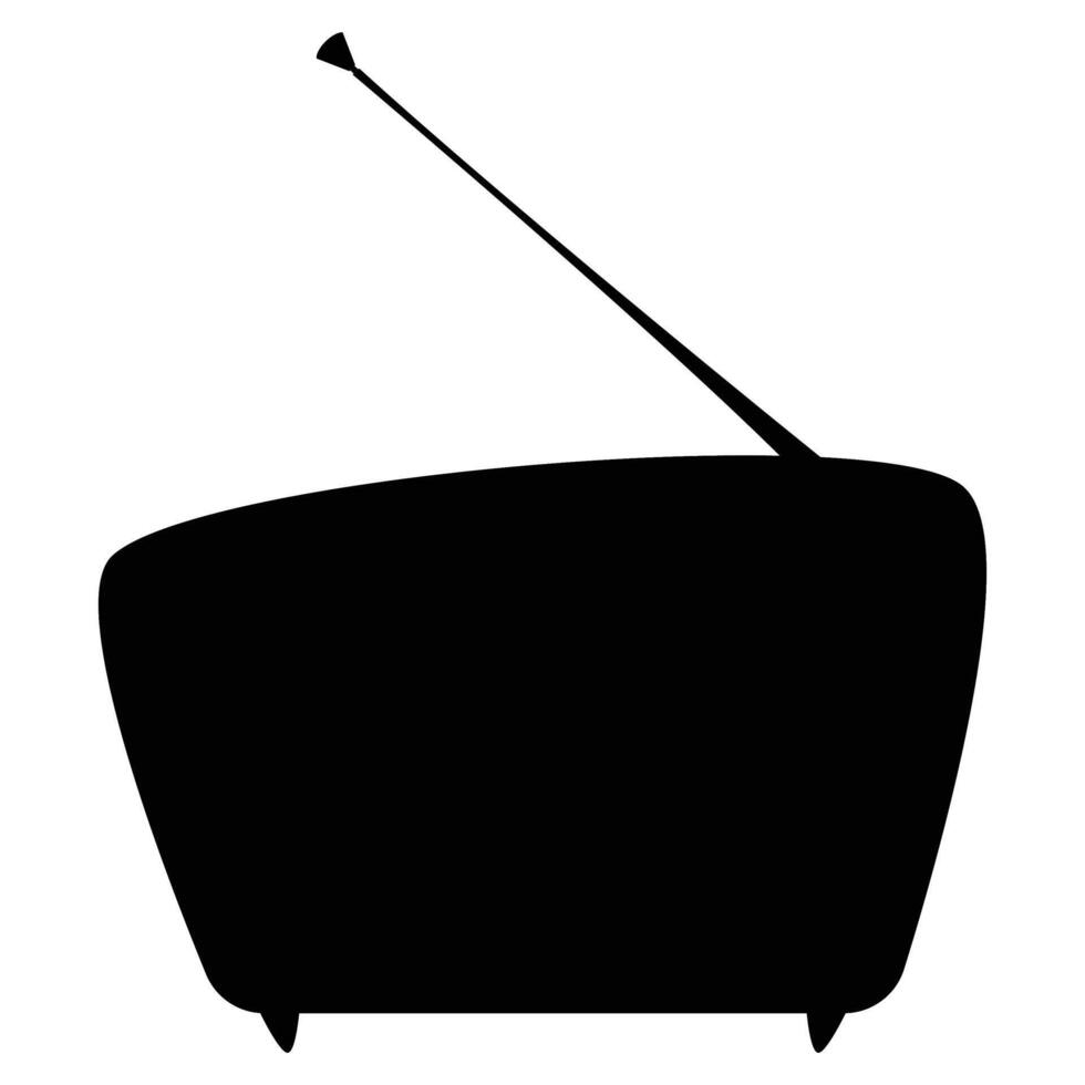 Radio Icon for Media, Music, and Communication Themes vector