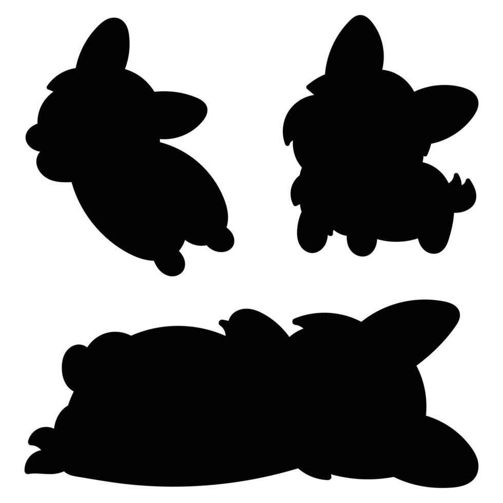 Dog Silhouette Icon for Logos and Creative Designs vector