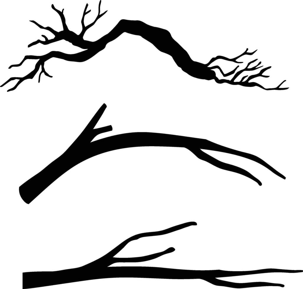 Tree Branch Icon for Nature, Forest, and Environment vector