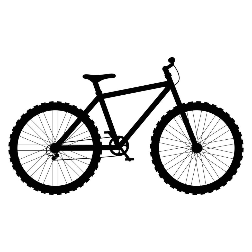 Bicycle Icon for Cycling, Transport, and Outdoor Activities vector